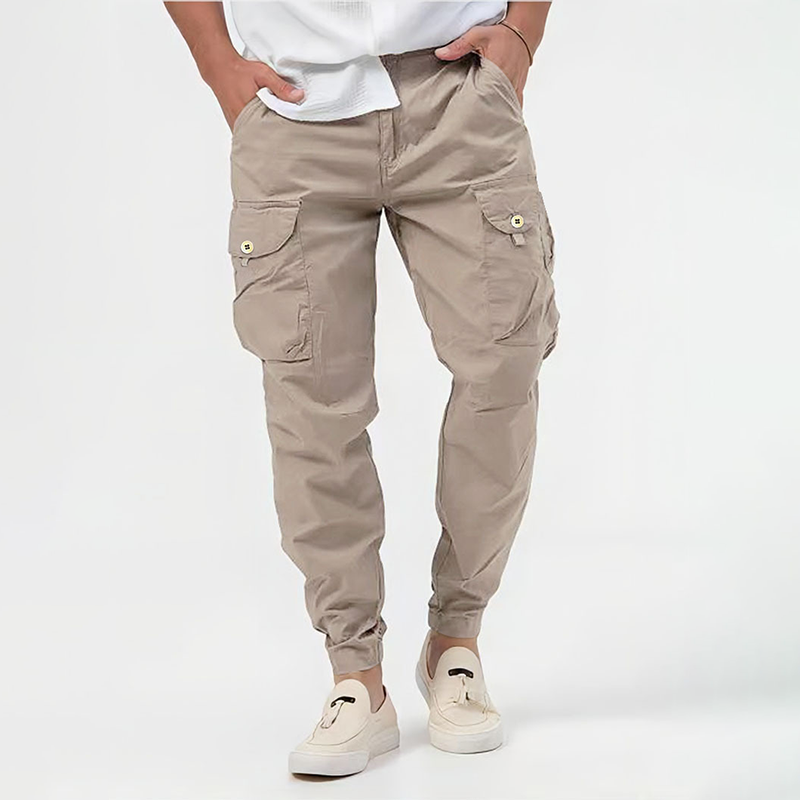 Outdoor cargo broek voor heren – khaki
