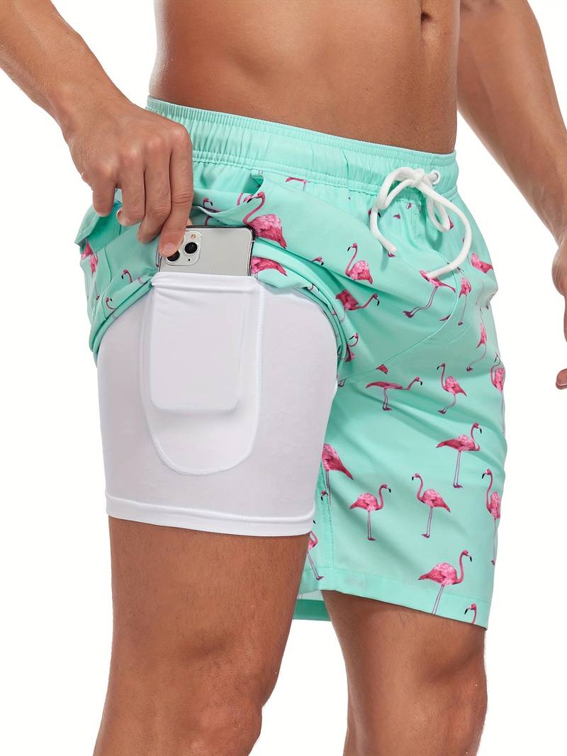Detailopname van het snel-drogende, stretchmateriaal in zandkleur