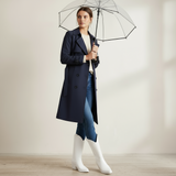 Velaya Western-Regenstiefel Damen Weiß
