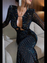 Eclipse Elegance | Maxi Dress