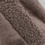 Nevada Luxe | Winterjacke mit Veloursleder-Optik & Fleece-Futter