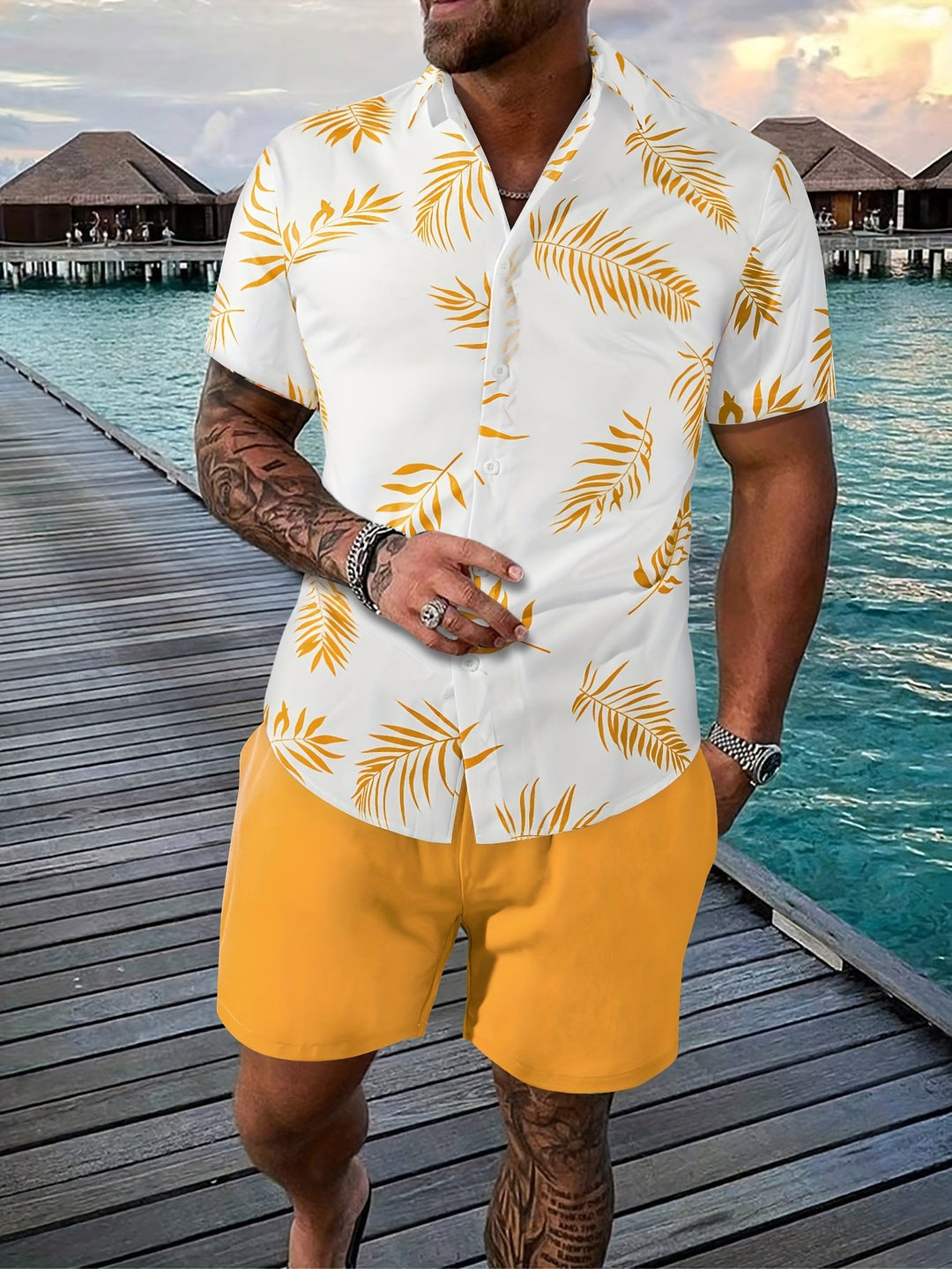 Gustav | Classic shirt and shorts