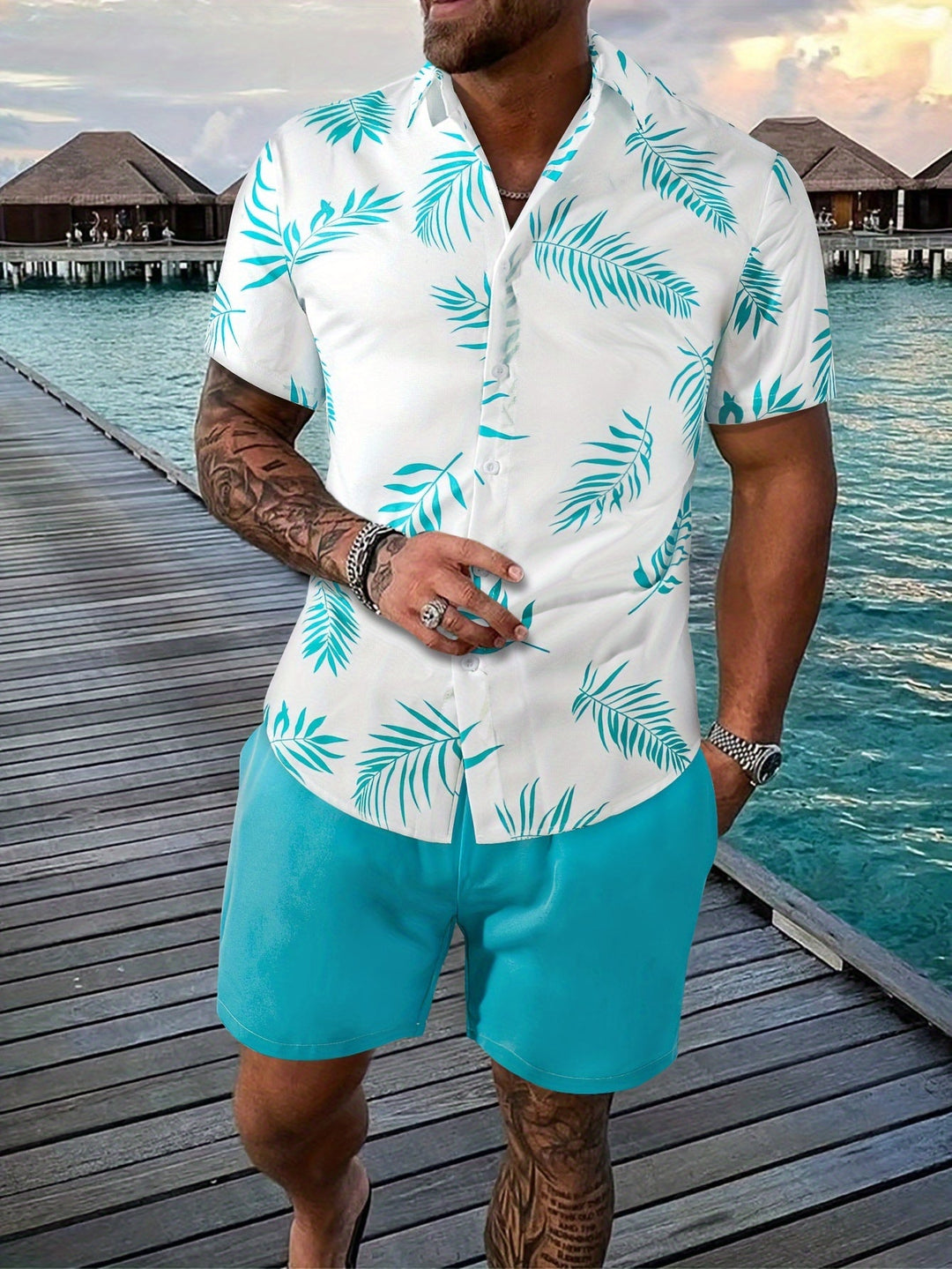 Gustav | Classic shirt and shorts