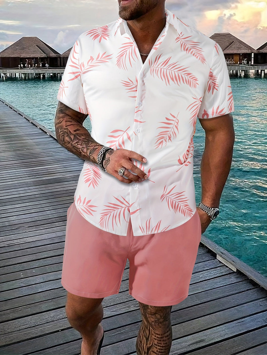 Gustav | Classic shirt and shorts