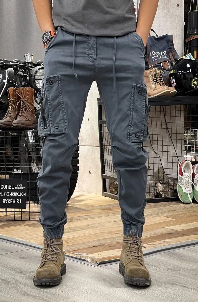 Enrico | Stretch Cargo Trousers