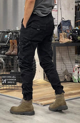Enrico | Stretch Cargo Trousers
