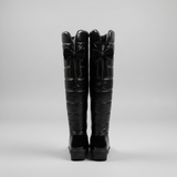 Narella Snowline Overknee Boots | Warme Gefütterte Damen Winterstiefel mit Schleife