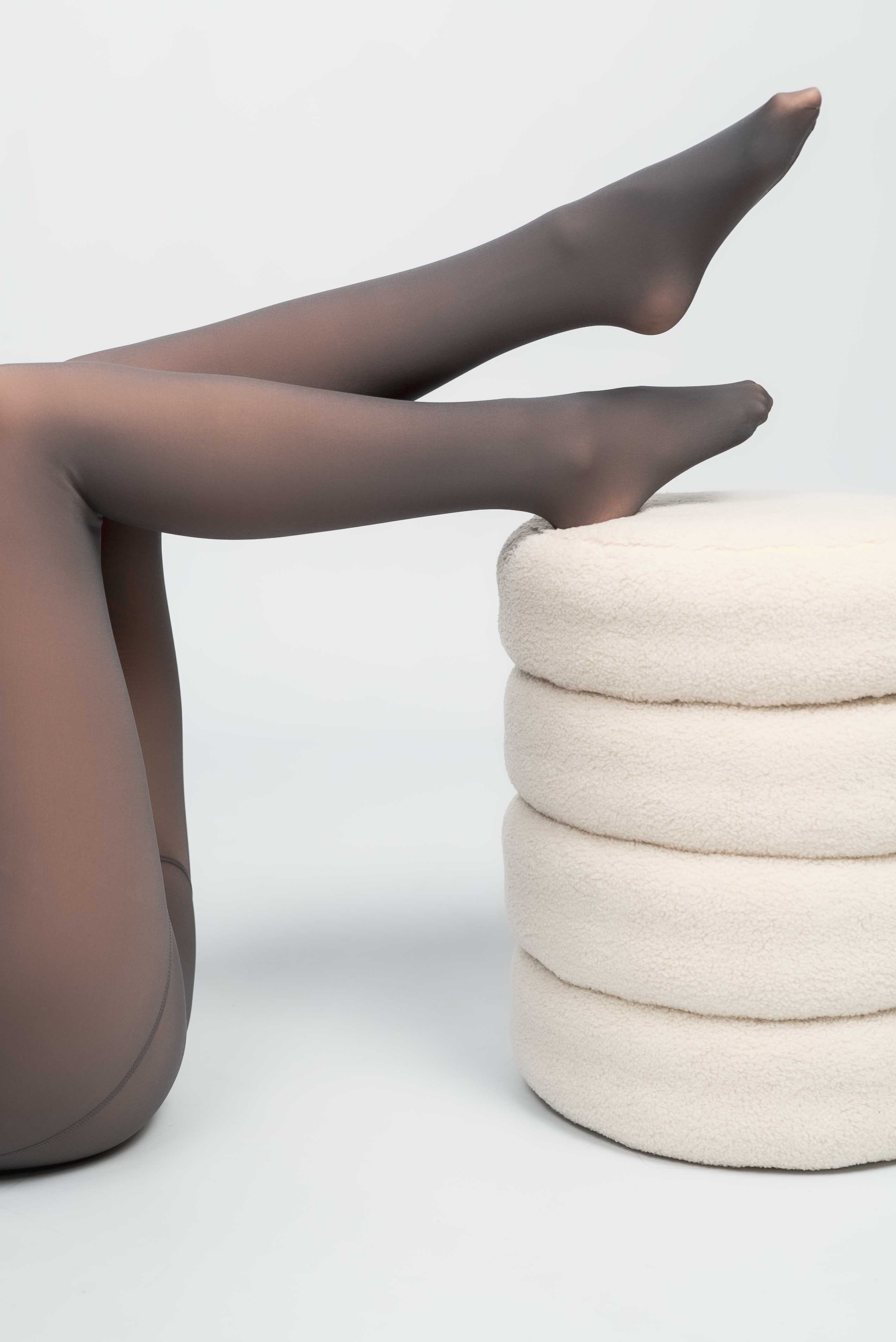 Nahtlose Strumpfhose Velisse – klassische Eleganz in Schwarz