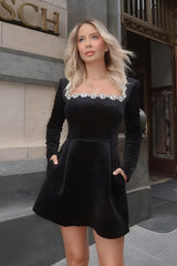 Serena | Elegant Long Sleeve Dress