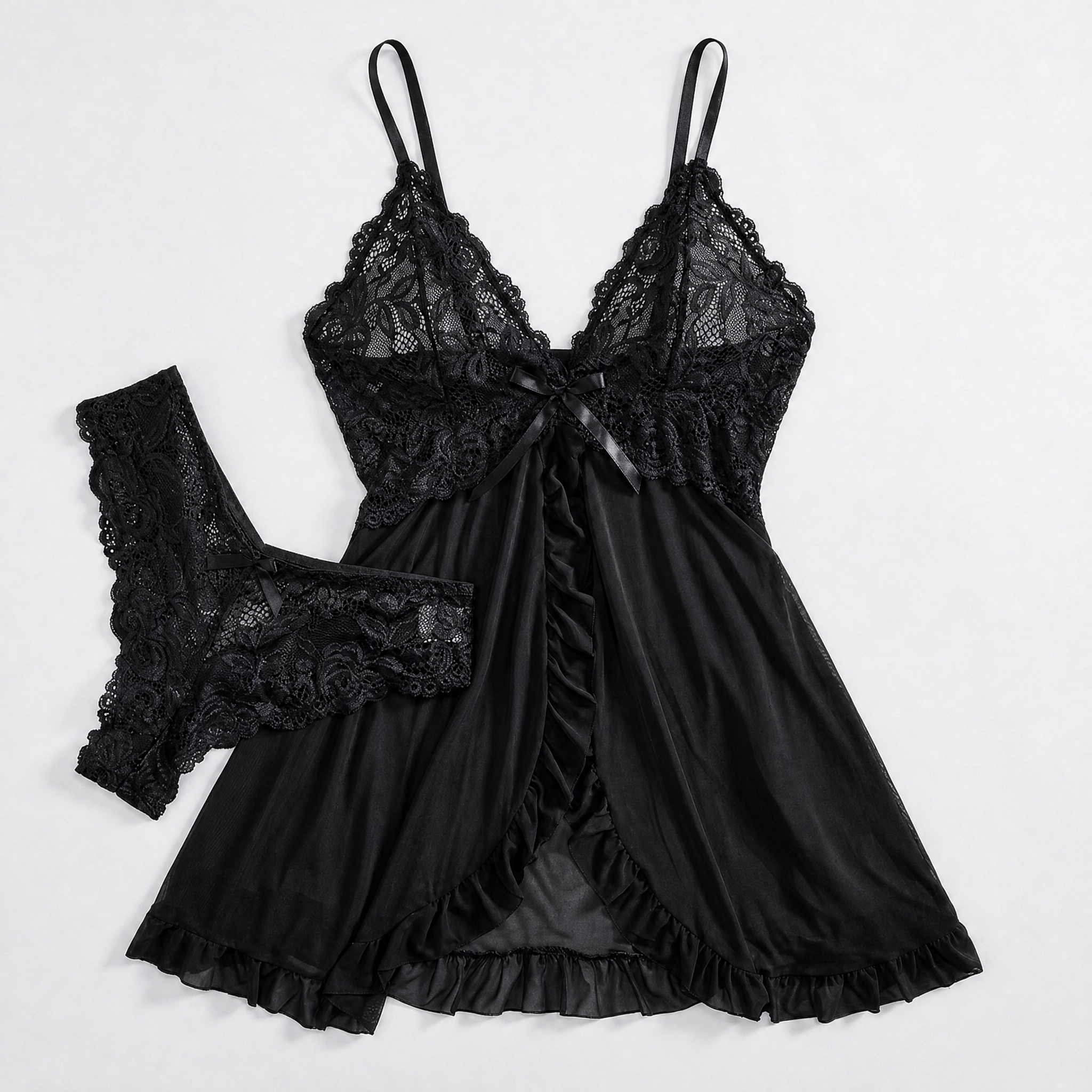 Élodie Dessous-Set – Detailaufnahme der Spitze