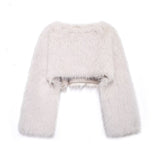 Fluffy cropped sweater - Perfect voor casual en chique looks