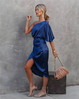 Noelia | Luxe Feestjurk met One-Shoulder Design