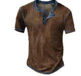 vintage shirt met lange mouwen voor heren
