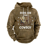 western stijl hoodie katoen
