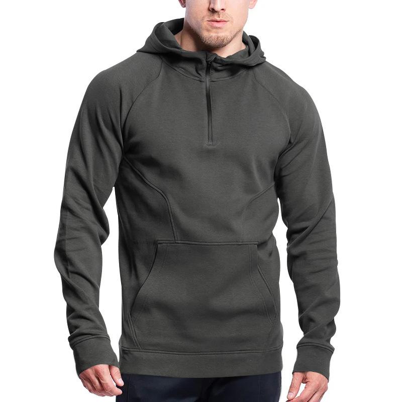 moderne half-zip hoodie

