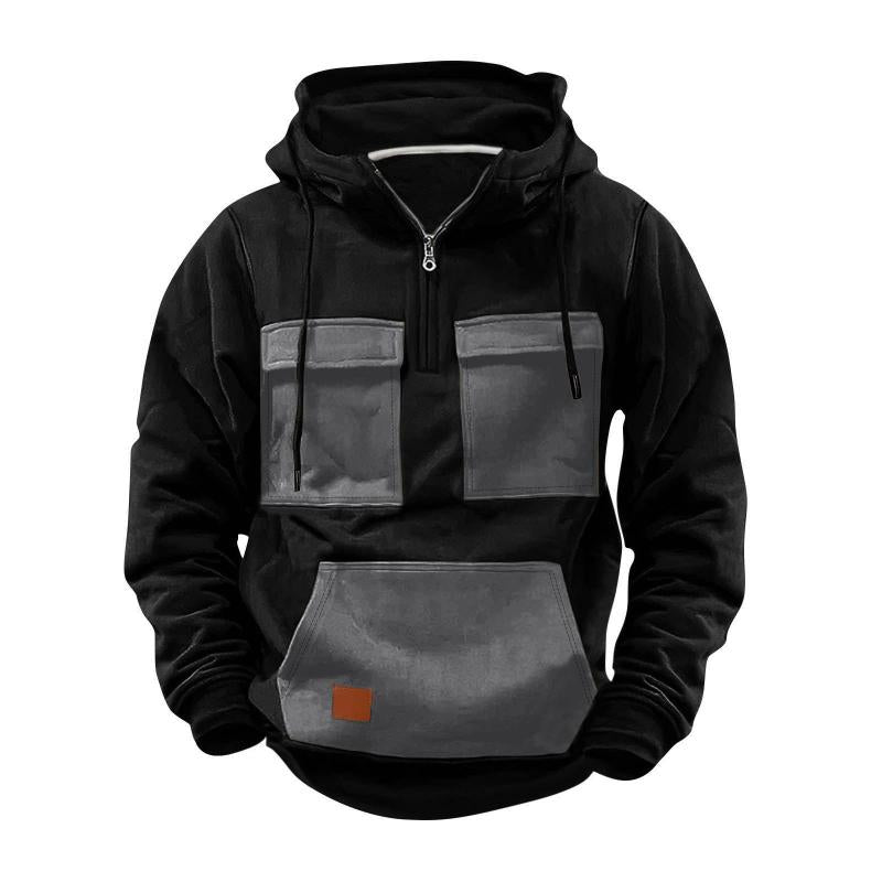 cargo hoodie heren met zakken
