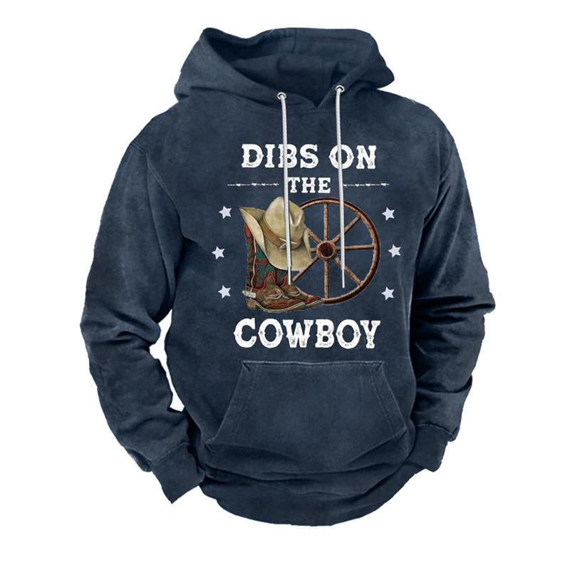 stoere heren hoodie met capuchon
