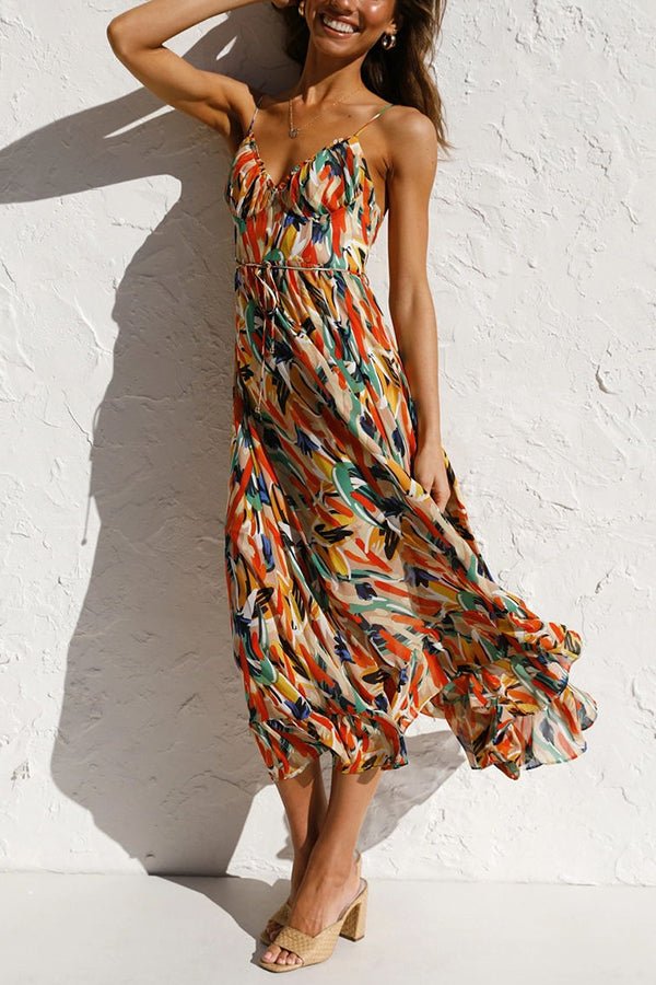 elegante gekleurde jurk dames
