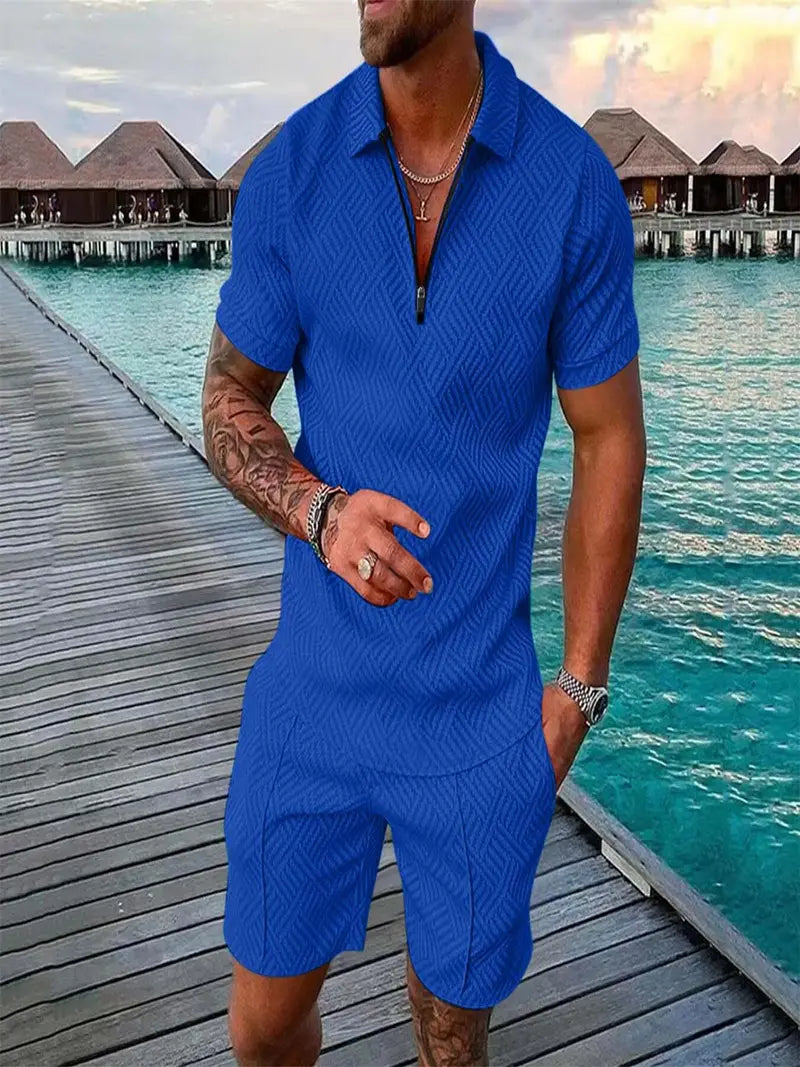 Maximilian | Shirt and Shorts Set
