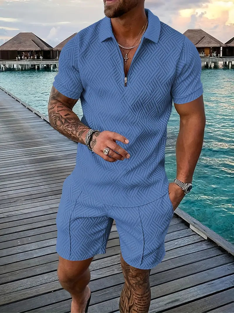 Maximilian | Shirt and Shorts Set
