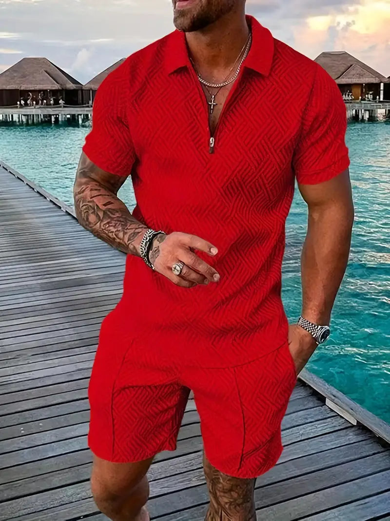 Maximilian | Shirt and Shorts Set