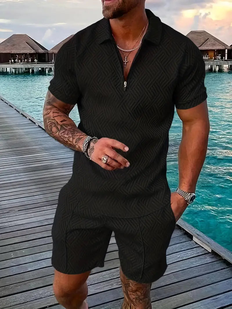 Maximilian | Shirt and Shorts Set
