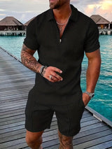 Maximilian | Shirt and Shorts Set