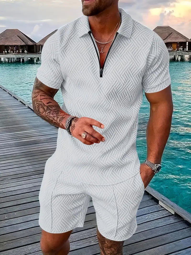Maximilian | Shirt and Shorts Set