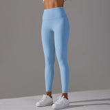 Leggings Damen in Hellblau, ultraweich und dehnbar
