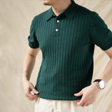 Aurelius | Luxury Ribbed Polo