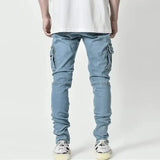 Blauw Stoere jeans met zakken
