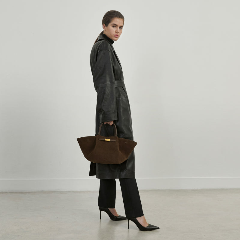 Firenze Suede Tote | Zeitlose Everyday Tote – Elegant & vielseitig