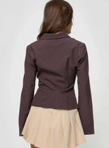 Celeste Striped | Ladies Blouse