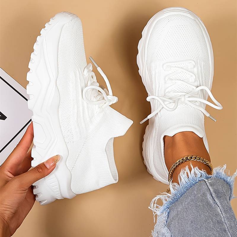 Calyra Comfort Sneakers | Chunky Sock Sneaker