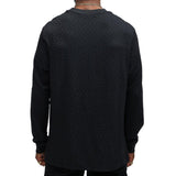 moderne sweater met ronde hals
