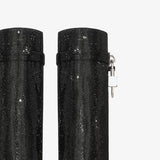 Noarè High-Fashion Boots in Schwarz mit Kristalloptik