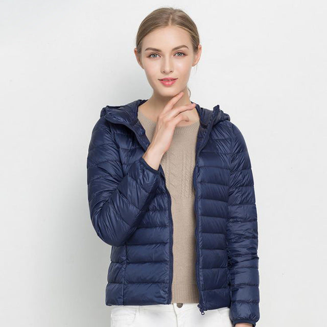 Damen Steppjacke Averyn in Marineblau
