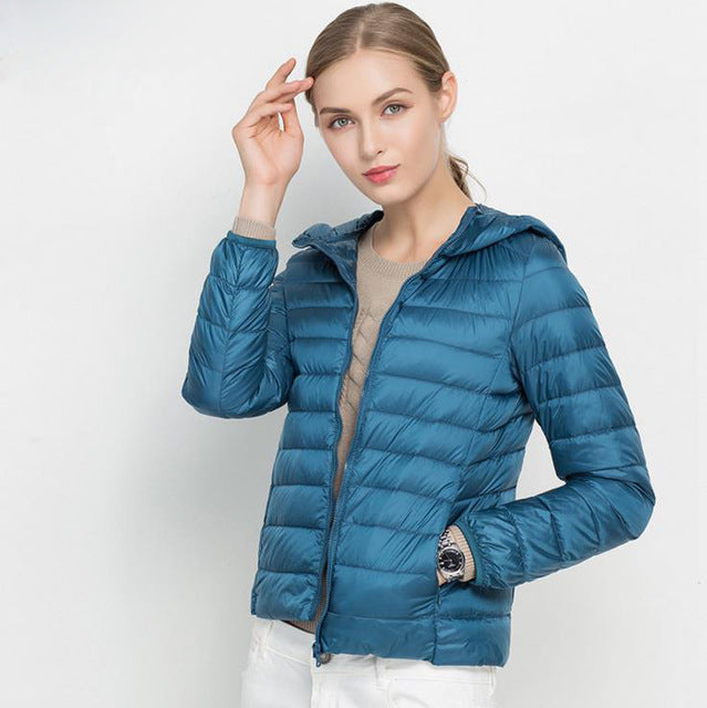 Damen Steppjacke Averyn in Marineblau
