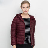Damen Steppjacke Averyn in Bordeaux
