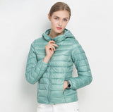 Damen Steppjacke Averyn in Hellblau
