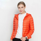 Damen Steppjacke Averyn in Orange
