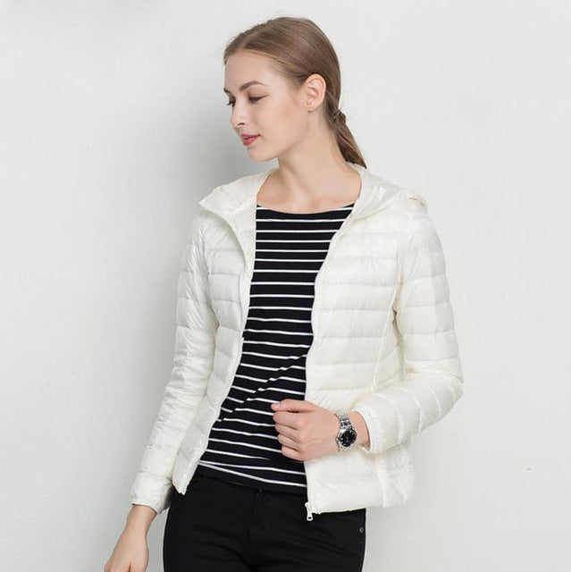 Damen Steppjacke Averyn in Weiß