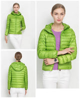 Damen Steppjacke Averyn in Grün
