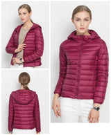 Damen Steppjacke Averyn in Bordeaux
