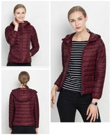 Damen Steppjacke Averyn in Bordeaux
