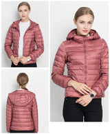 Damen Steppjacke Averyn in Bordeaux
