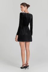 Serena | Elegant Long Sleeve Dress