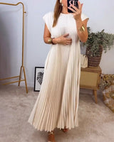 casual elegante jurk met zakken
