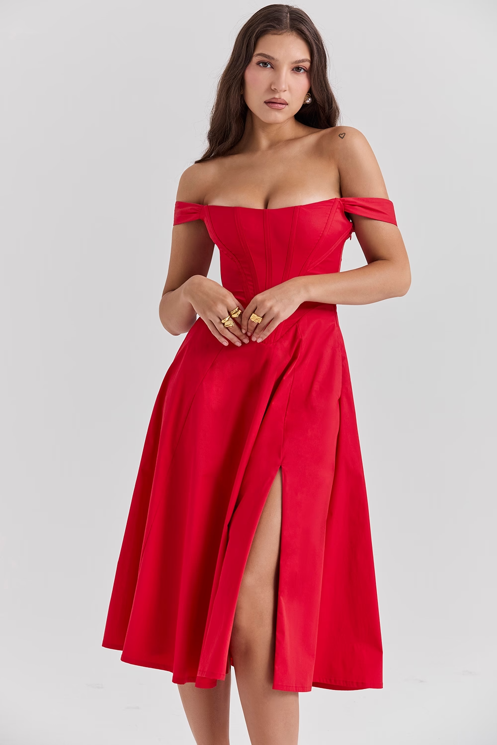 Amara Bloom | Midi Dress 