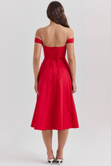 Amara Bloom | Midi Dress 